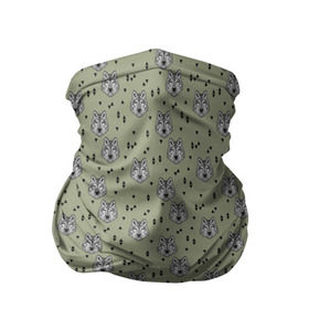 Бандана-труба 3D с принтом камуфляж - волки в Екатеринбурге, 100% полиэстер, ткань с особыми свойствами — Activecool | плотность 150‒180 г/м2; хорошо тянется, но сохраняет форму | camouflage | волк | камуфляж