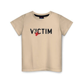 Детская футболка хлопок с принтом GTA SA - Victim в Екатеринбурге, 100% хлопок | круглый вырез горловины, полуприлегающий силуэт, длина до линии бедер | carl johnson | grand theft auto | gta | los santos | sa | san andreas | гта