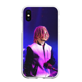 Чехол для iPhone XS Max матовый с принтом Lil Pump - 102 в Екатеринбурге, Силикон | Область печати: задняя сторона чехла, без боковых панелей | eskeetit | esskeetit | lil pump | pamp | pump | лил памп | маленький насос | насос | памп | эшкере | эшкереее | эщкэрэ