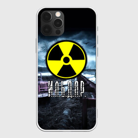 Чехол для iPhone 12 Pro с принтом S.T.A.L.K.E.R. - И.Л.Ь.Д.А.Р. в Екатеринбурге, силикон | область печати: задняя сторона чехла, без боковых панелей | stalker | буквы | волки | грузовик | знак | игра | ильдар | ильдарик | ильдарчик | имя | ммо | мрак | надпись | опасность | припять | птицы | радиация | рпг | сталкер | чернобыль | шутер