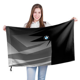 Флаг 3D с принтом BMW 2018 Sport в Екатеринбурге, 100% полиэстер | плотность ткани — 95 г/м2, размер — 67 х 109 см. Принт наносится с одной стороны | bmw | bmw motorsport | bmw performance | carbon | m | m power | motorsport | performance | sport | бмв | карбон | моторспорт | спорт