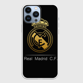 Чехол для iPhone 13 Pro Max с принтом Real Gold Edition в Екатеринбурге,  |  | champions | league | madrid | real | spain | испания | лига | мадрид | реал | чемпионов