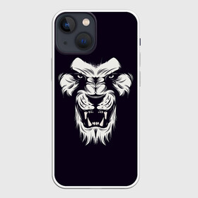 Чехол для iPhone 13 mini с принтом Лев в Екатеринбурге,  |  | lev | lion | животные | лев | лева | лион | лицо льва