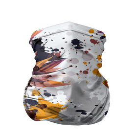 Бандана-труба 3D с принтом Abstraction flower в Екатеринбурге, 100% полиэстер, ткань с особыми свойствами — Activecool | плотность 150‒180 г/м2; хорошо тянется, но сохраняет форму | 