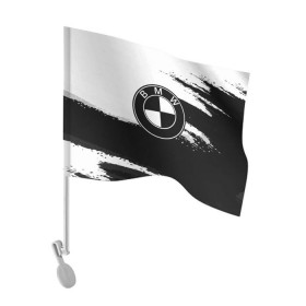 Флаг для автомобиля с принтом bmw black collection 2018 в Екатеринбурге, 100% полиэстер | Размер: 30*21 см | auto | automobile | bmw | car | автомобиль | бмв