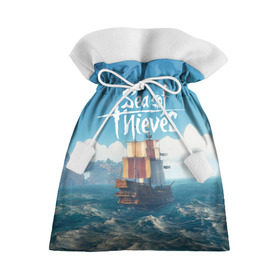 Подарочный 3D мешок с принтом Sea of Thieves в Екатеринбурге, 100% полиэстер | Размер: 29*39 см | Тематика изображения на принте: pirates | sea of thieves | пираты