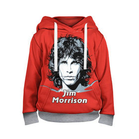 Детская толстовка 3D с принтом Jim Morrison в Екатеринбурге, 100% полиэстер | двухслойный капюшон со шнурком для регулировки, мягкие манжеты на рукавах и по низу толстовки, спереди карман-кенгуру с мягким внутренним слоем | the doors | автор песен | вокалист | джим моррисон | звезда | музыка | певец | поэт | рок | рок музыка | фронтмен
