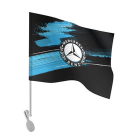 Флаг для автомобиля с принтом Mazda MOTORs uniform Blue в Екатеринбурге, 100% полиэстер | Размер: 30*21 см | auto | automobile | car | machine | mercedes | motor | motor car | sport car | автомашина | легковой автомобиль | спортивный автомобиль | тачка