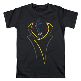 Мужская футболка хлопок с принтом Zero в Екатеринбурге, 100% хлопок | прямой крой, круглый вырез горловины, длина до линии бедер, слегка спущенное плечо. | 