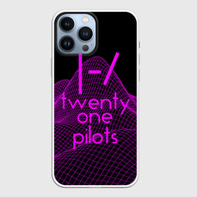 Чехол для iPhone 13 Pro Max с принтом twenty one pilots neon music в Екатеринбурге,  |  | Тематика изображения на принте: группа | инди поп | синти поп