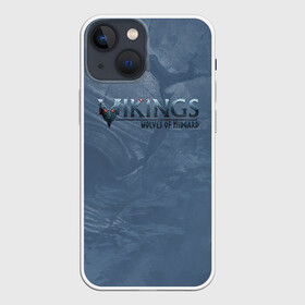 Чехол для iPhone 13 mini с принтом Vikings в Екатеринбурге,  |  | midgard | viking | wolves | викинги | воин | волк | игра