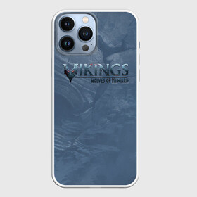 Чехол для iPhone 13 Pro Max с принтом Vikings в Екатеринбурге,  |  | Тематика изображения на принте: midgard | viking | wolves | викинги | воин | волк | игра