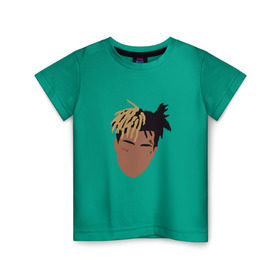Детская футболка хлопок с принтом XXXTENTACION Minimal в Екатеринбурге, 100% хлопок | круглый вырез горловины, полуприлегающий силуэт, длина до линии бедер | xxxtentacion minimal