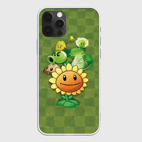 Чехол для iPhone 12 Pro Max с принтом Plants vs Zombies в Екатеринбурге, Силикон |  | Тематика изображения на принте: plants | plants vs zombies | zombies | зомби против растений