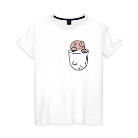 Женская футболка хлопок с принтом Pig Sins pocket в Екатеринбурге, 100% хлопок | прямой крой, круглый вырез горловины, длина до линии бедер, слегка спущенное плечо | anime | nanatsu no taizai | seven deadly sins | аниме
