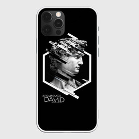 Чехол для iPhone 12 Pro с принтом Renaissance David 3D в Екатеринбурге, силикон | область печати: задняя сторона чехла, без боковых панелей | Тематика изображения на принте: аполон | арт | город | давид | искусство | культура | ренесанс | ренессанс | стиль | урбан