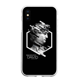 Чехол для iPhone XS Max матовый с принтом Renaissance David 3D в Екатеринбурге, Силикон | Область печати: задняя сторона чехла, без боковых панелей | Тематика изображения на принте: аполон | арт | город | давид | искусство | культура | ренесанс | ренессанс | стиль | урбан