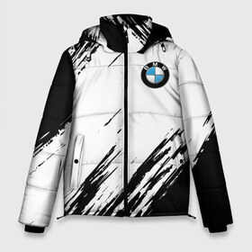 Мужская зимняя куртка 3D с принтом BMW SPORT в Екатеринбурге, верх — 100% полиэстер; подкладка — 100% полиэстер; утеплитель — 100% полиэстер | длина ниже бедра, свободный силуэт Оверсайз. Есть воротник-стойка, отстегивающийся капюшон и ветрозащитная планка. 

Боковые карманы с листочкой на кнопках и внутренний карман на молнии. | Тематика изображения на принте: bmw | bmw motorsport | bmw performance | carbon | m | motorsport | performance | sport | бмв | карбон | моторспорт | спорт