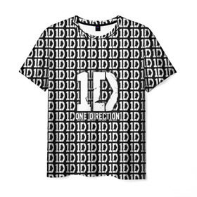 Мужская футболка 3D с принтом One direction в Екатеринбурге, 100% полиэфир | прямой крой, круглый вырез горловины, длина до линии бедер | 1 direction | one direction | ван | дирекшен | дирекшн