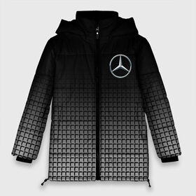 Женская зимняя куртка 3D с принтом MERCEDES BENZ SPORT в Екатеринбурге, верх — 100% полиэстер; подкладка — 100% полиэстер; утеплитель — 100% полиэстер | длина ниже бедра, силуэт Оверсайз. Есть воротник-стойка, отстегивающийся капюшон и ветрозащитная планка. 

Боковые карманы с листочкой на кнопках и внутренний карман на молнии | mercedes | марка | машины | мерседес