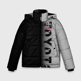 Зимняя куртка для мальчиков 3D с принтом TOYOTA SPORT в Екатеринбурге, ткань верха — 100% полиэстер; подклад — 100% полиэстер, утеплитель — 100% полиэстер | длина ниже бедра, удлиненная спинка, воротник стойка и отстегивающийся капюшон. Есть боковые карманы с листочкой на кнопках, утяжки по низу изделия и внутренний карман на молнии. 

Предусмотрены светоотражающий принт на спинке, радужный светоотражающий элемент на пуллере молнии и на резинке для утяжки | toyota | марка | машины | тойота