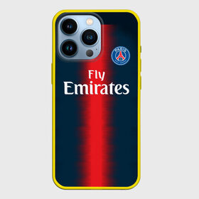 Чехол для iPhone 13 Pro с принтом PSG Форма Новая Home 18 19 в Екатеринбурге,  |  | Тематика изображения на принте: 2019 | brazil | fcb | paris saint germain | psg | бразилия | новая | псж | форма | футбольная