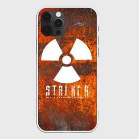 Чехол для iPhone 12 Pro с принтом S.T.A.L.K.E.R  в Екатеринбурге, силикон | область печати: задняя сторона чехла, без боковых панелей | 35mm | s.t.a.l.k.e.r. | snork | stalker | арт | игра | мутант | пейзаж | припять | снорк | сталкер | трактор | чернобыль