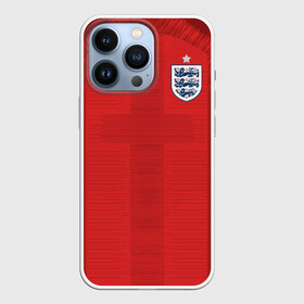 Чехол для iPhone 13 Pro с принтом England away WC 2018 в Екатеринбурге,  |  | Тематика изображения на принте: cup | england | fifa | russia | world | англия | мира | россия | чемпионат