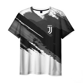 Мужская футболка 3D с принтом FC Juventus Original 2018 в Екатеринбурге, 100% полиэфир | прямой крой, круглый вырез горловины, длина до линии бедер | football | soccer | ювентус
