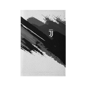 Обложка для паспорта матовая кожа с принтом FC Juventus Original 2018 в Екатеринбурге, натуральная матовая кожа | размер 19,3 х 13,7 см; прозрачные пластиковые крепления | football | soccer | ювентус