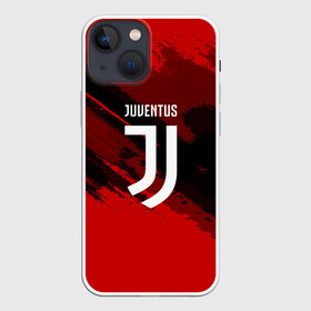 Чехол для iPhone 13 mini с принтом JUVENTUS SPORT RED в Екатеринбурге,  |  | football | soccer | ювентус