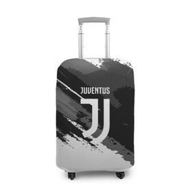 Чехол для чемодана 3D с принтом JUVENTUS SPORT STYLE в Екатеринбурге, 86% полиэфир, 14% спандекс | двустороннее нанесение принта, прорези для ручек и колес | football | soccer | ювентус