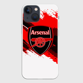Чехол для iPhone 13 mini с принтом ARSENAL SPORT STYLE в Екатеринбурге,  |  | football | soccer | арсенал