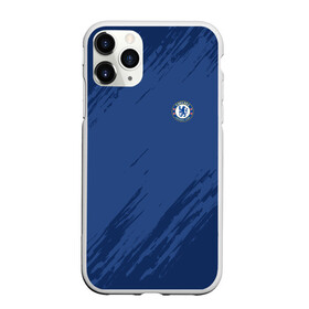 Чехол для iPhone 11 Pro Max матовый с принтом Chelsea Uniform в Екатеринбурге, Силикон |  | chelsea | fc | спорт | спортивные | футбол | футбольный клуб | челси