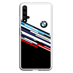 Чехол для Honor 20 с принтом BMW BRAND COLOR в Екатеринбурге, Силикон | Область печати: задняя сторона чехла, без боковых панелей | Тематика изображения на принте: bmw | bmw motorsport | bmw performance | carbon | m | motorsport | performance | sport | бмв | карбон | моторспорт | спорт