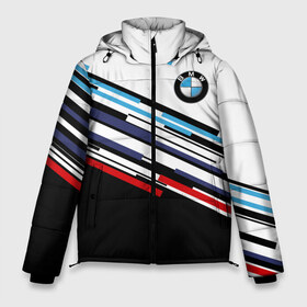 Мужская зимняя куртка 3D с принтом BMW BRAND COLOR в Екатеринбурге, верх — 100% полиэстер; подкладка — 100% полиэстер; утеплитель — 100% полиэстер | длина ниже бедра, свободный силуэт Оверсайз. Есть воротник-стойка, отстегивающийся капюшон и ветрозащитная планка. 

Боковые карманы с листочкой на кнопках и внутренний карман на молнии. | bmw | bmw motorsport | bmw performance | carbon | m | motorsport | performance | sport | бмв | карбон | моторспорт | спорт