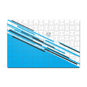 Пазл магнитный 126 элементов с принтом MAZDA SPORT в Екатеринбурге, полимерный материал с магнитным слоем | 126 деталей, размер изделия —  180*270 мм | Тематика изображения на принте: mazda | мазда | марка | машины
