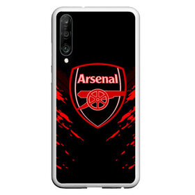 Чехол для Honor P30 с принтом ARSENAL SPORT в Екатеринбурге, Силикон | Область печати: задняя сторона чехла, без боковых панелей | football | soccer | арсенал