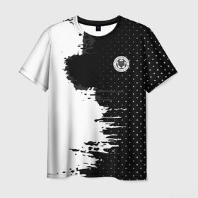 Мужская футболка 3D с принтом Leicester city uniform 2018 в Екатеринбурге, 100% полиэфир | прямой крой, круглый вырез горловины, длина до линии бедер | football | soccer