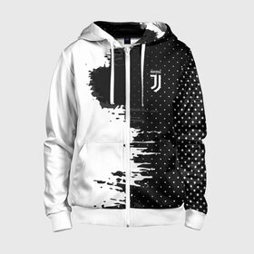 Детская толстовка 3D на молнии с принтом Juventus uniform black 2018 в Екатеринбурге, 100% полиэстер |  манжеты и пояс оформлены широкой мягкой резинкой, двухслойный капюшон со шнурком для регулировки, спереди карманы и застежка-молния
 | football | soccer | ювентус