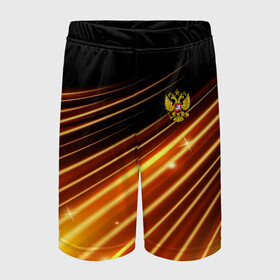 Детские спортивные шорты 3D с принтом Russia Sport 2018 uniform в Екатеринбурге,  100% полиэстер
 | пояс оформлен широкой мягкой резинкой, ткань тянется
 | abstraction | grunge | russia | sport | абстракция | герб | краска | русский | символика рф | спорт | спортивный | триколор | униформа | форма | я русский