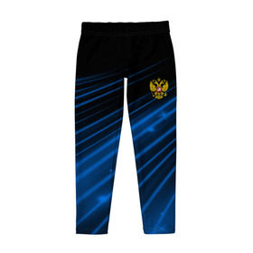 Детские леггинсы 3D с принтом Russia Sport 2018 uniform в Екатеринбурге, полиэстер 85%, спандекс 15% | эластичный пояс, зауженный крой | abstraction | grunge | russia | sport | абстракция | герб | краска | русский | символика рф | спорт | спортивный | триколор | униформа | форма | я русский