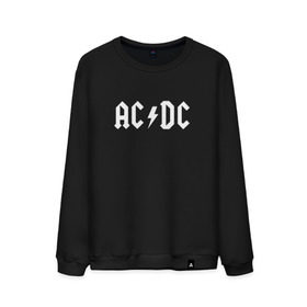 Мужской свитшот хлопок с принтом AC/DC в Екатеринбурге, 100% хлопок |  | ac dc | acdc | high voltage | ангус | металл | рок | фсвс | эй си ди си | эйсидиси | янг