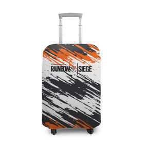Чехол для чемодана 3D с принтом Rainbow Six Siege в Екатеринбурге, 86% полиэфир, 14% спандекс | двустороннее нанесение принта, прорези для ручек и колес | battlefield | call of duty | clancy | cod | counter | csgo | game | rainbow | six | strike | tom | игра | краска | краски | шутер
