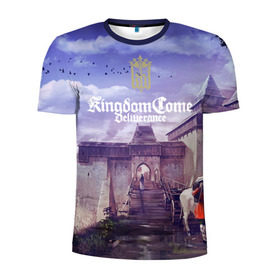 Мужская футболка 3D спортивная с принтом Kingdom Come Deliverance в Екатеринбурге, 100% полиэстер с улучшенными характеристиками | приталенный силуэт, круглая горловина, широкие плечи, сужается к линии бедра | deliverance | kingdom come