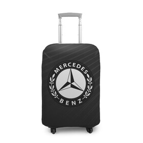 Чехол для чемодана 3D с принтом Mercedes SPORT в Екатеринбурге, 86% полиэфир, 14% спандекс | двустороннее нанесение принта, прорези для ручек и колес | auto | automobile | car | machine | mercedes | motor | motor car | sport car | автомашина | легковой автомобиль | спортивный автомобиль | тачка
