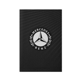 Обложка для паспорта матовая кожа с принтом Mercedes SPORT в Екатеринбурге, натуральная матовая кожа | размер 19,3 х 13,7 см; прозрачные пластиковые крепления | auto | automobile | car | machine | mercedes | motor | motor car | sport car | автомашина | легковой автомобиль | спортивный автомобиль | тачка