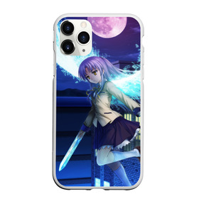 Чехол для iPhone 11 Pro матовый с принтом Крылья в Екатеринбурге, Силикон |  | angel beats | anime | kanade | nakamura | ангельские ритмы | аниме