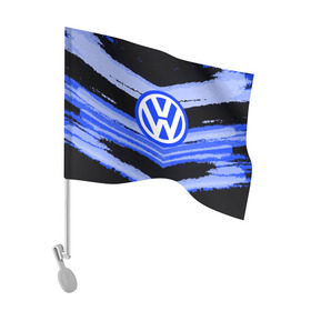 Флаг для автомобиля с принтом Volkswagen sport abstract 2018 в Екатеринбурге, 100% полиэстер | Размер: 30*21 см | auto | automobile | car | machine | motor | motor car | sport car | volkswagen | автомашина | легковой автомобиль | спортивный автомобиль | тачка