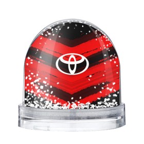 Водяной шар с принтом Toyota sport abstract 2018 в Екатеринбурге, Пластик | Изображение внутри шара печатается на глянцевой фотобумаге с двух сторон | 